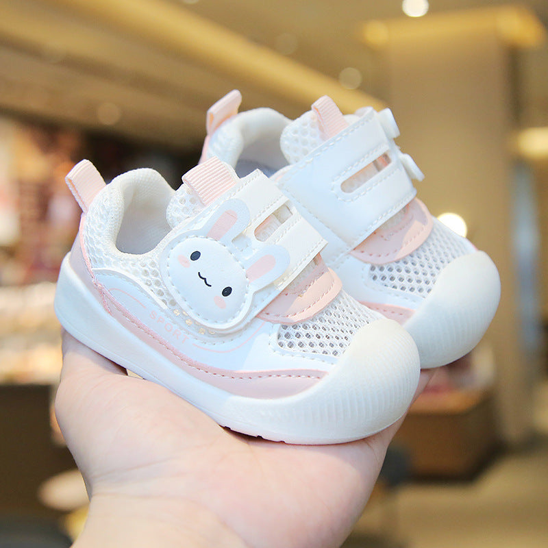 Breathable Mesh Baby Shoes – Soft Sole Walkers (1–2 Years)