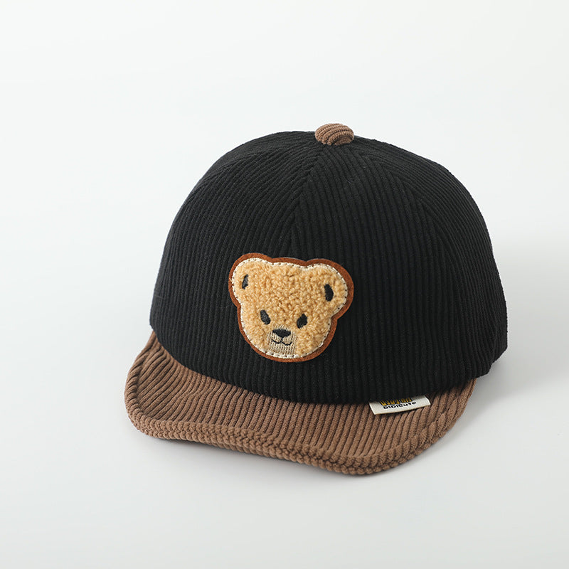 Cartoon Little Lion Baseball Hat – Autumn Sunshade Cap for Boys & Girls