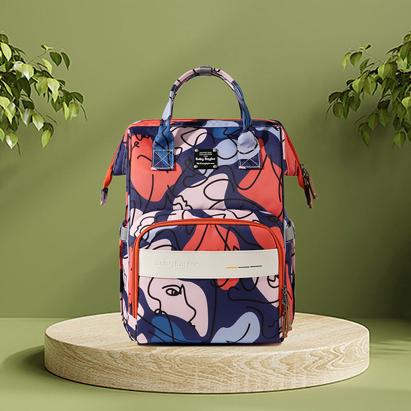 Waterproof Mommy Bag – Insulated & Multifunctional Shoulder Bag for Mother & Baby
