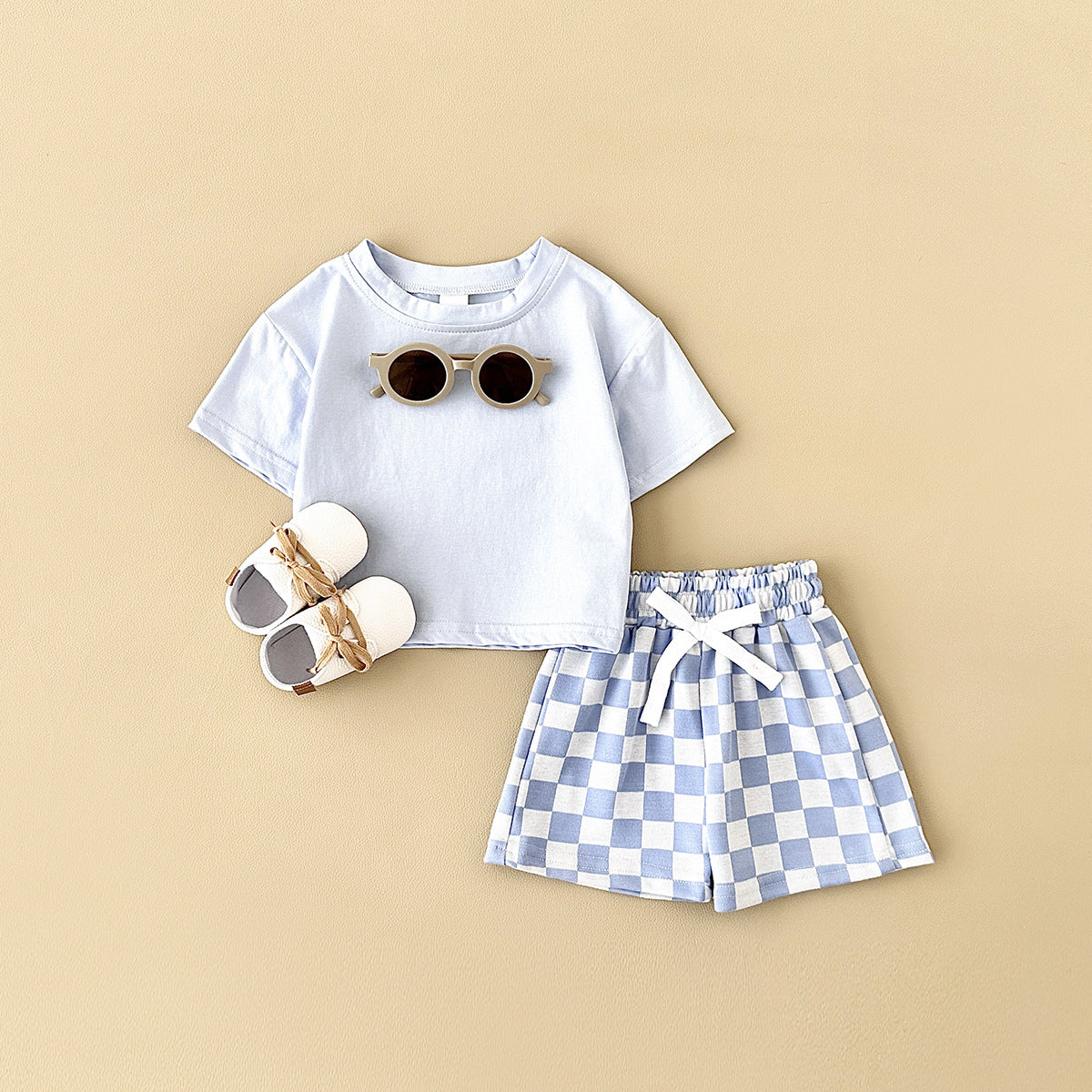 Summer Casual 2-Piece Set – Unisex Baby Outfit