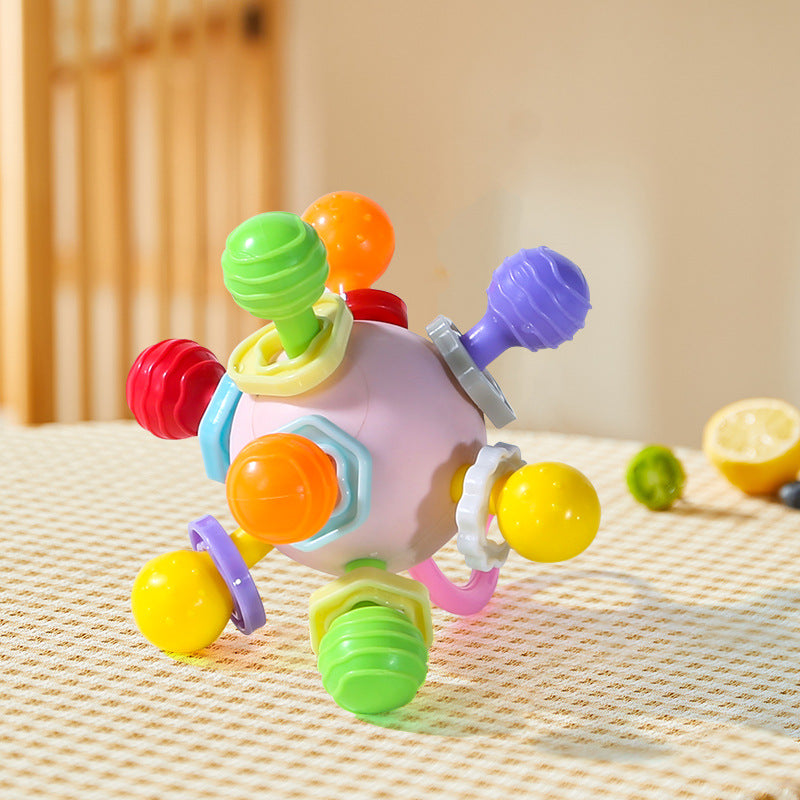 Manhattan Sensory Grasp Ball – Teething & Touch Toy for Babies (Busy Ball)
