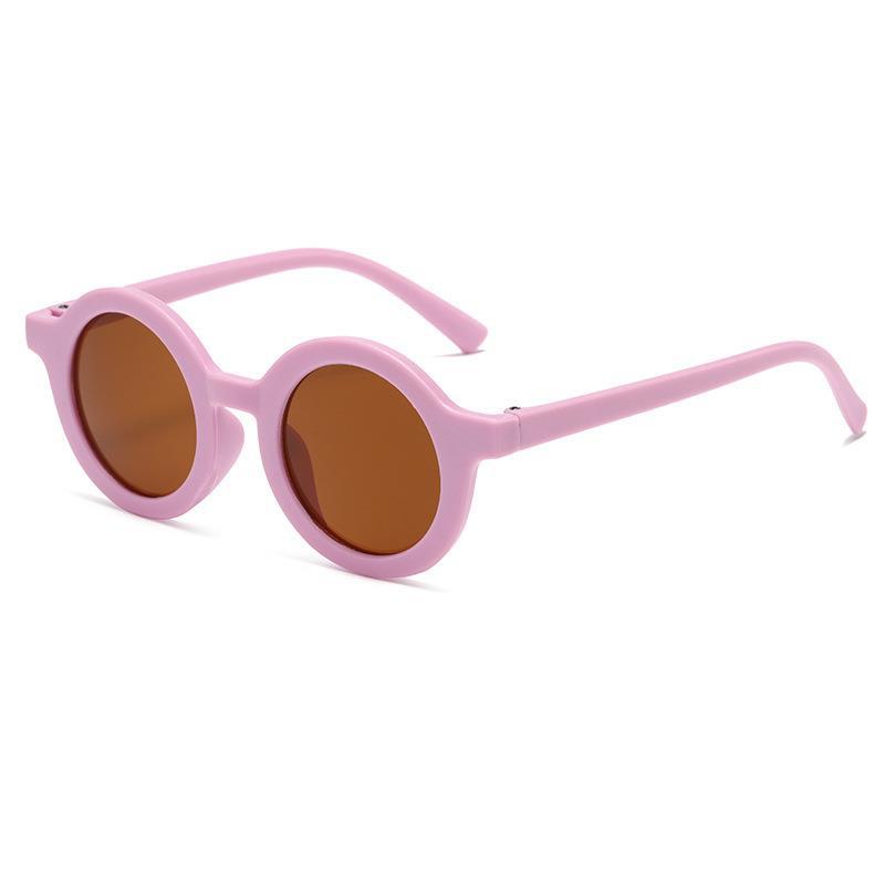 Round Frame Kids Sunglasses – UV Protection for Ages 1–7