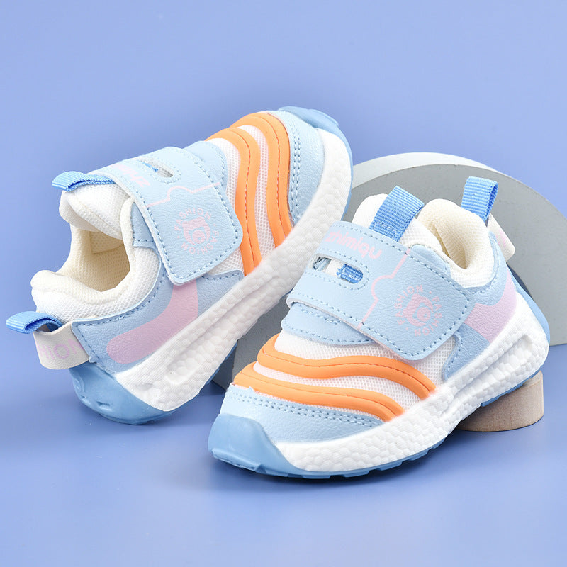 All-Season Functional Baby Walking Shoes – Soft Sole, Anti-Slip & Breathable Shoes for Boys & Girls (1–3 Years)