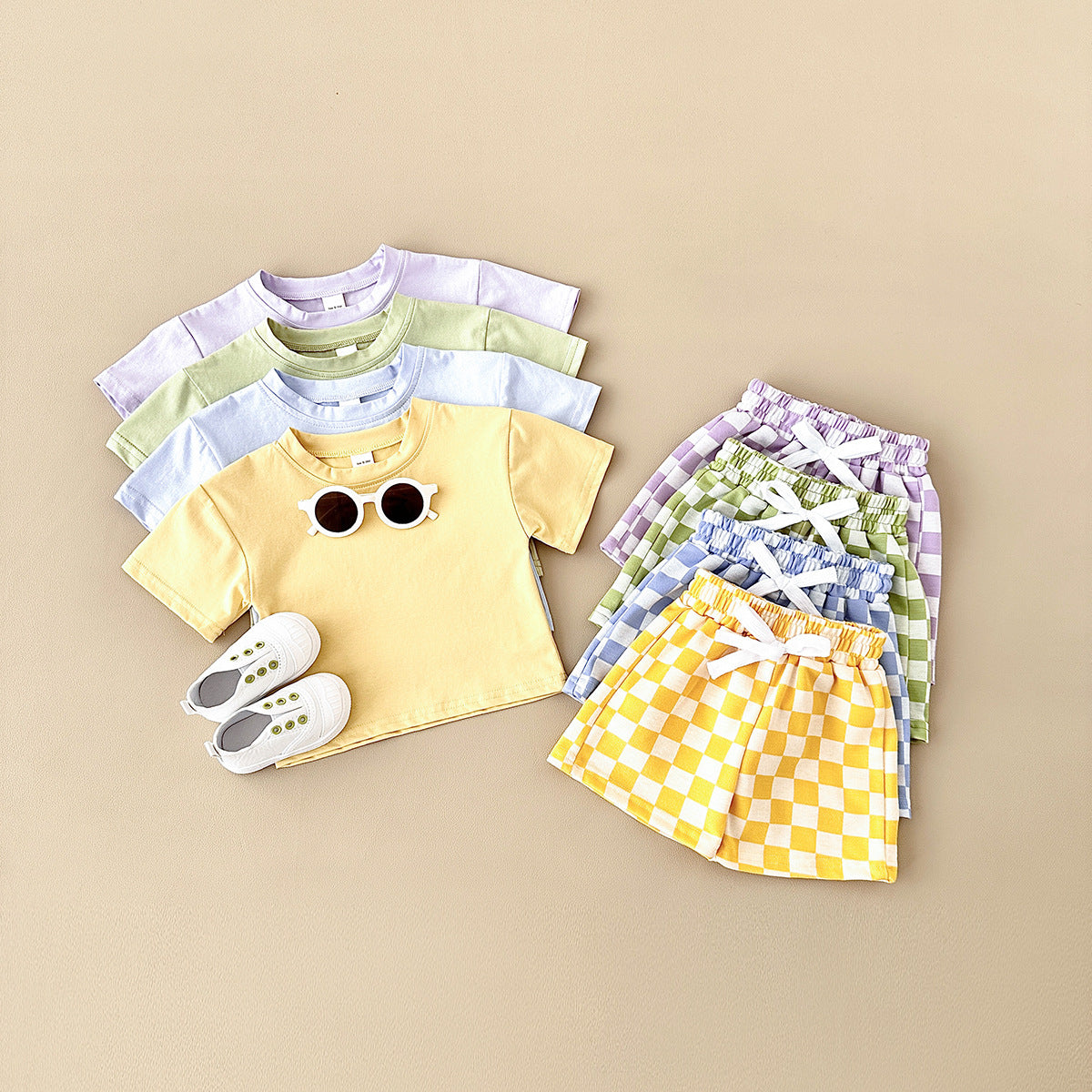 Summer Casual 2-Piece Set – Unisex Baby Outfit