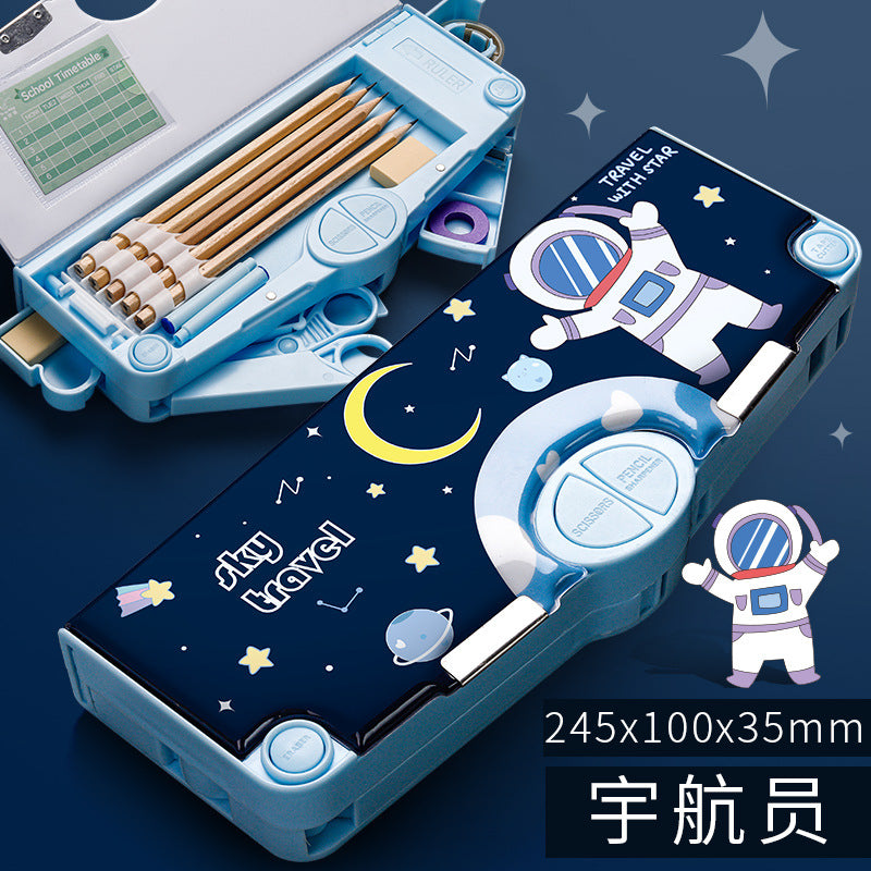 Multi-Functional Automatic Pencil Case – Perfect for Boys!