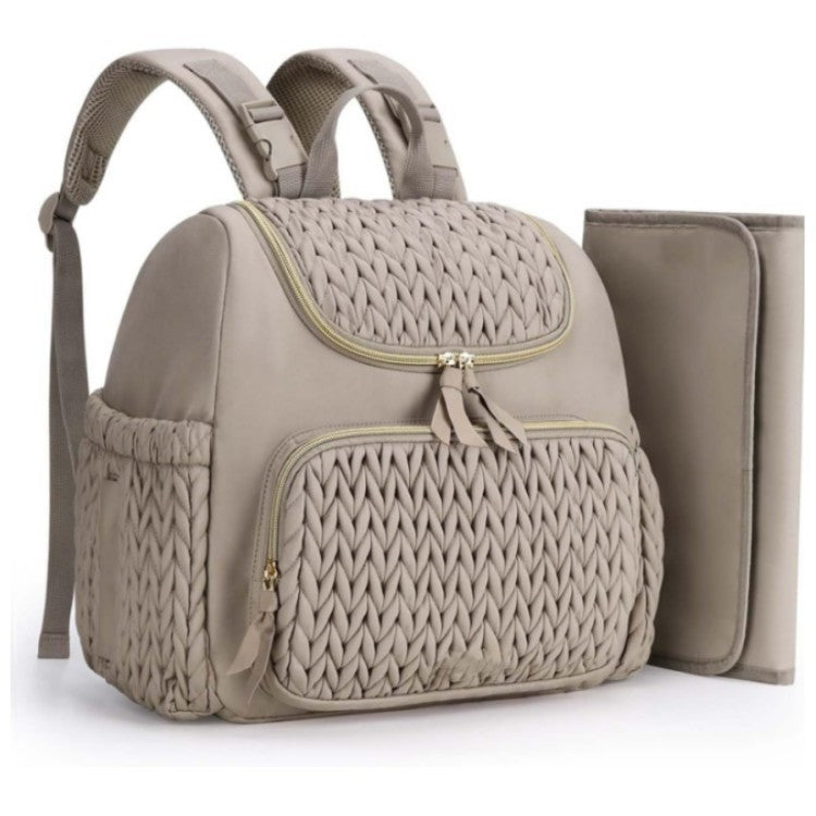 Multifunctional Mommy Bag – Large Capacity Diaper Backpack for Mom & Baby (Stroller-Ready)