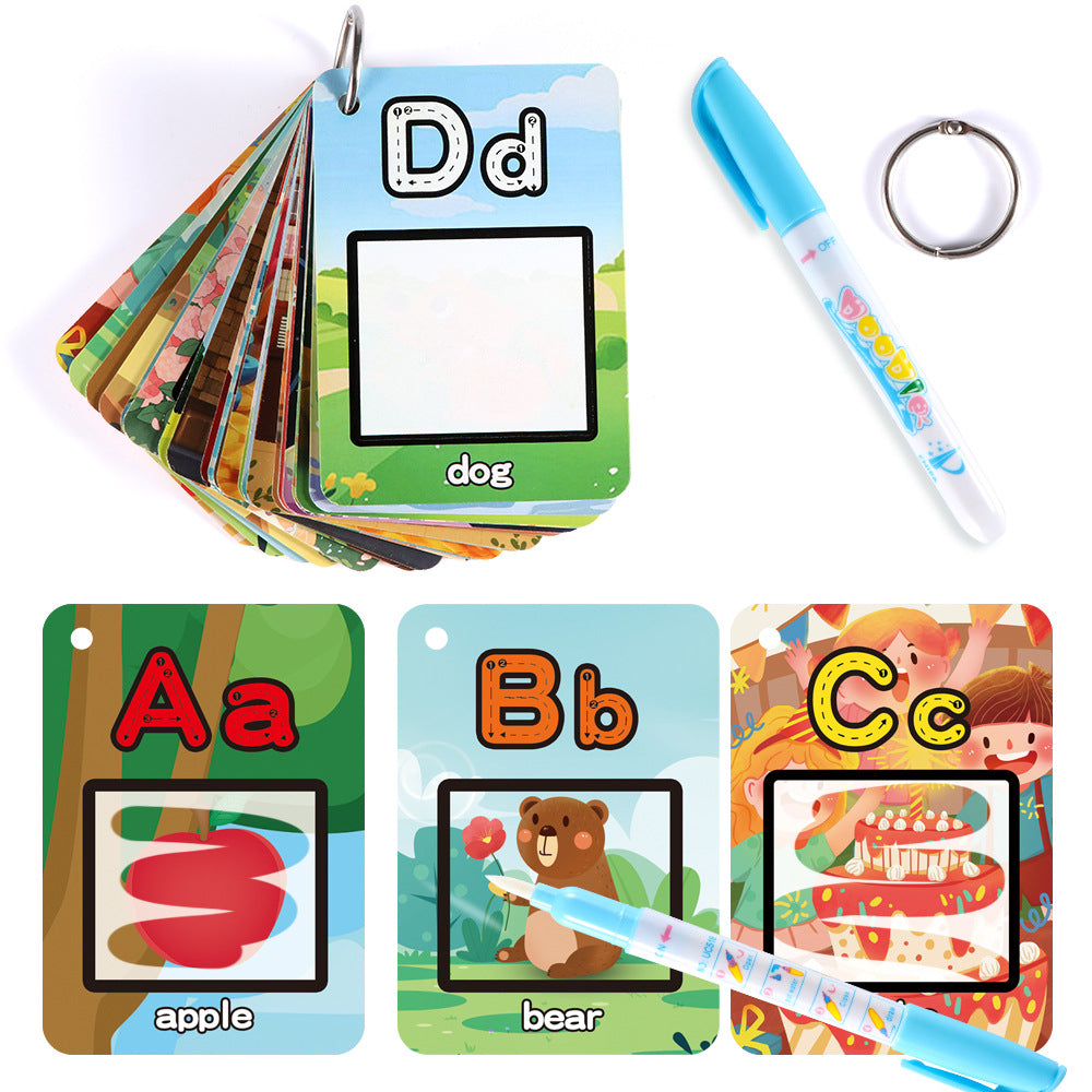Children’s Clear Water Graffiti Painting Cards – Early Learning Fun Without the Mess!