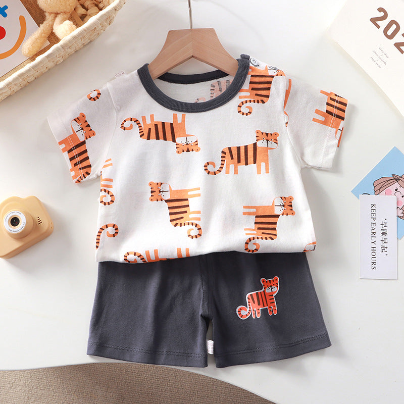 Kids Clothes Set Baby Boy/Girl T-Shirt + Shorts
