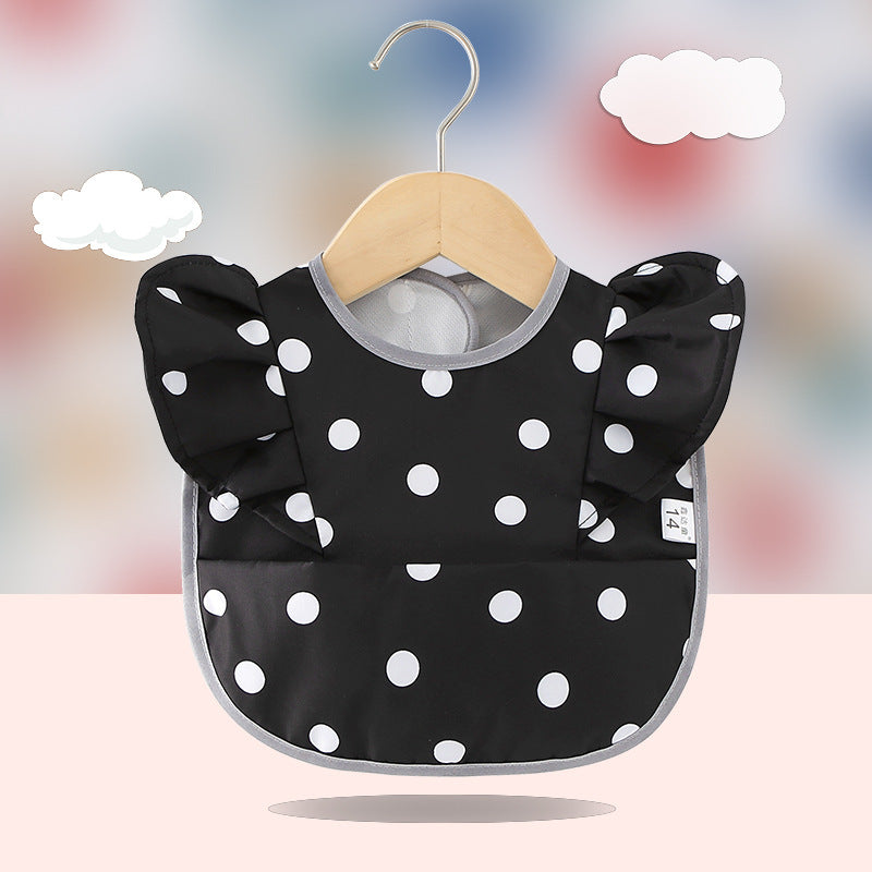Waterproof Sleeveless Baby Bib – Summer Apron-Style Feeding Bib for Boys & Girls