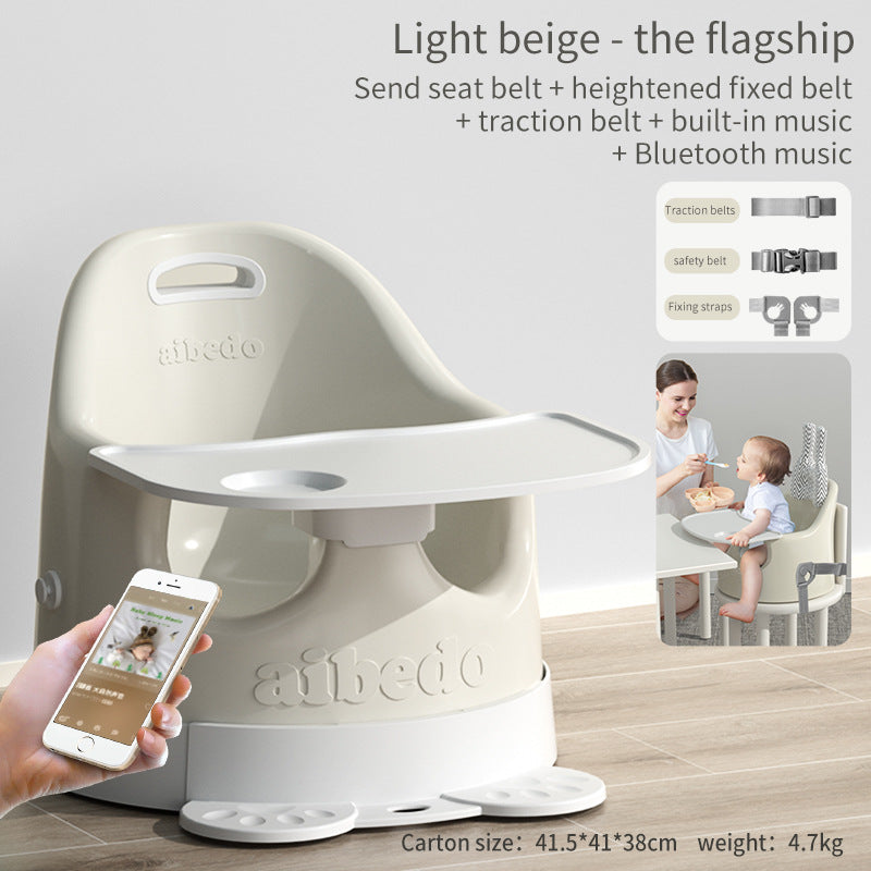 Multifunction Baby Dining & Learning Chair – With Music