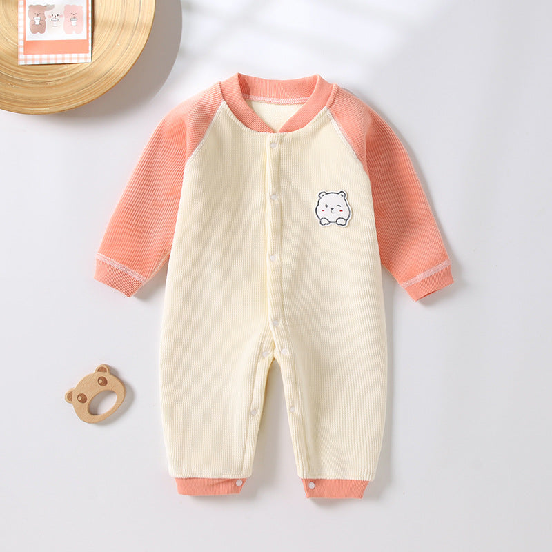 ❄️ Cozy Fleece Baby Onesie – Warm Long Sleeve Winter Outfit