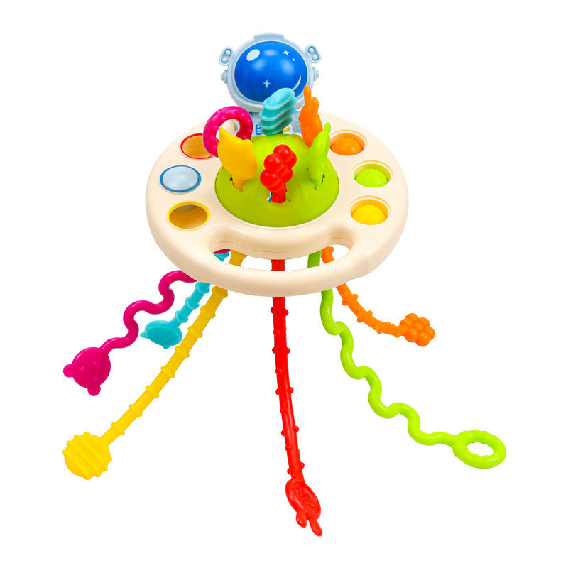 Baby Finger Pulling Toy – Soft Sensory Teether & Early Learning Fun