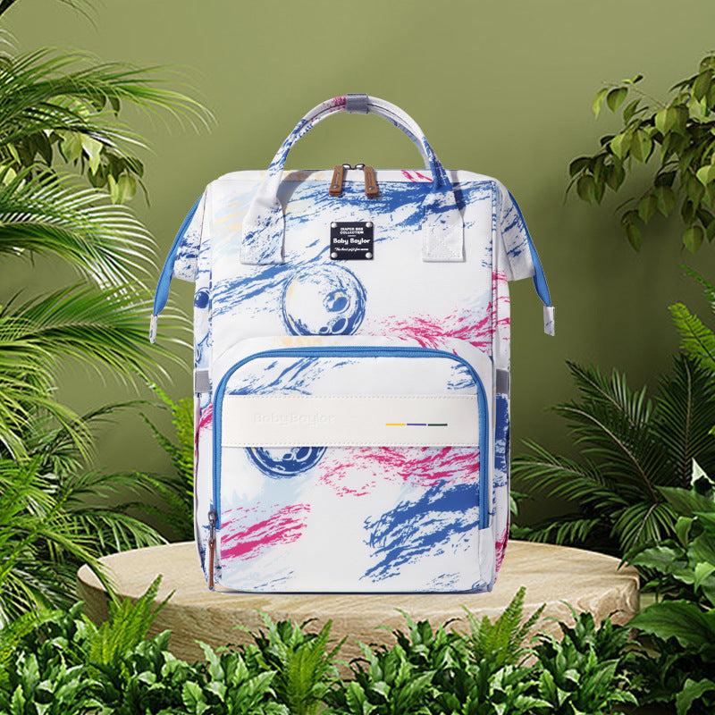 Waterproof Mommy Bag – Insulated & Multifunctional Shoulder Bag for Mother & Baby