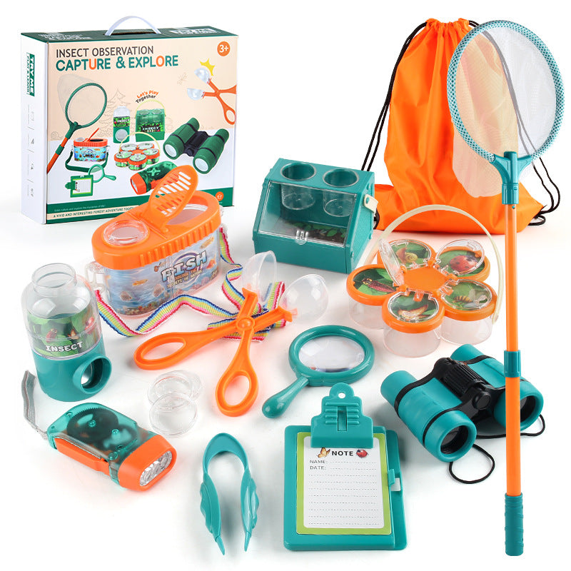 Kids Outdoor Explorer Adventure Set – Bug Catching, Science & Discovery Kit