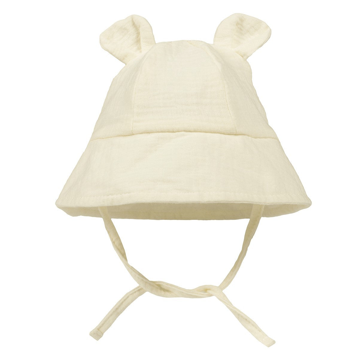 Cute Baby Bear Cotton Sun Hat – Infant Summer Cartoon Fisherman Hat with UV Protection