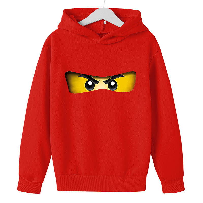 Unisex Solid Color Hoodie – Cozy Long Sleeve Baby Pullover for Autumn & Winter