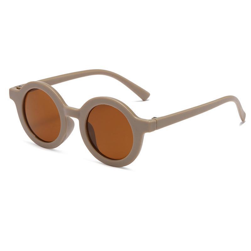 Round Frame Kids Sunglasses – UV Protection for Ages 1–7