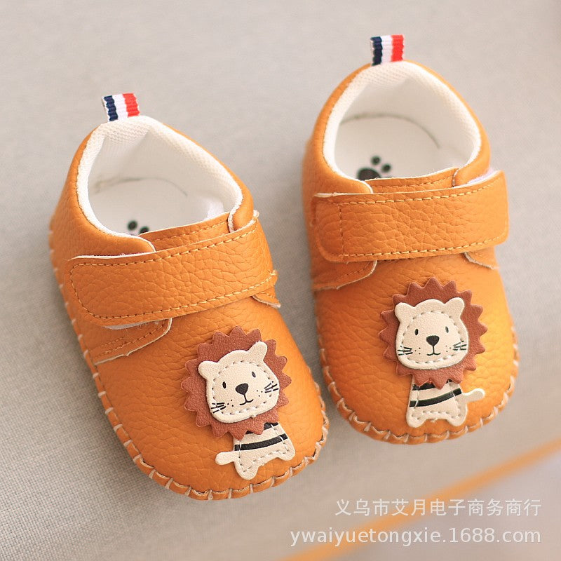 Soft Soled Baby Shoes – Anti-Drop Infant Shoes for 3–12 Months (Spring & Autumn)