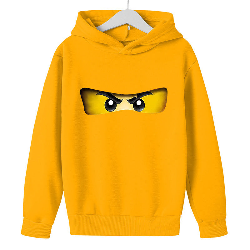 Unisex Solid Color Hoodie – Cozy Long Sleeve Baby Pullover for Autumn & Winter