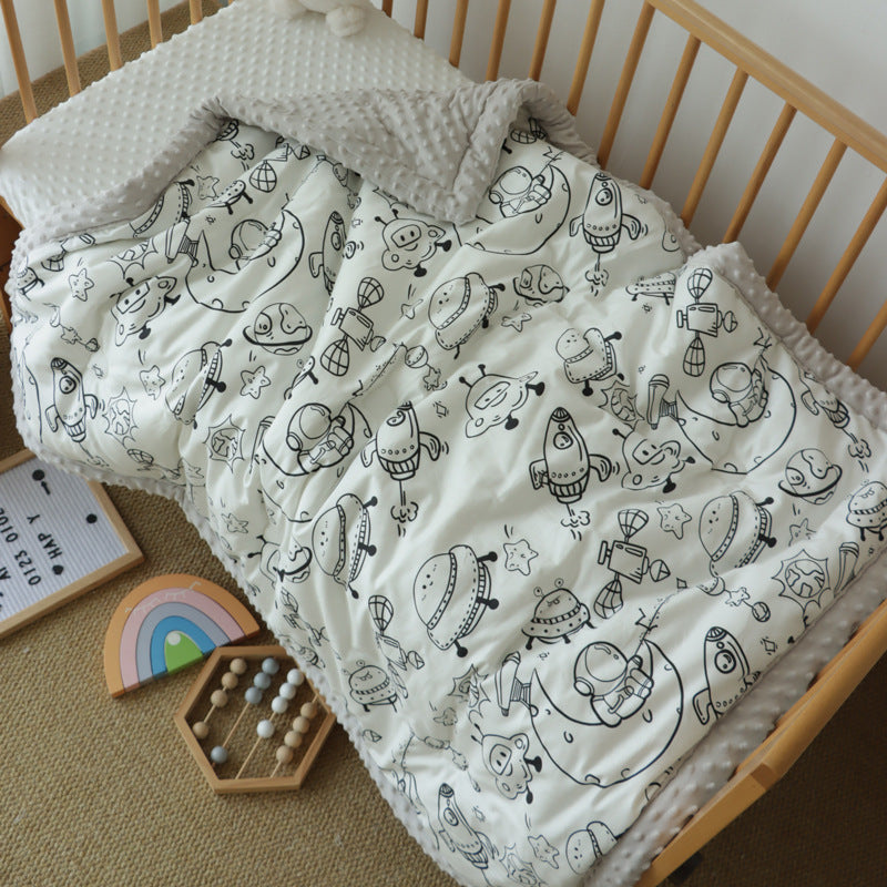 3D Lion Muslin Blanket – Multi-Purpose Baby Swaddle