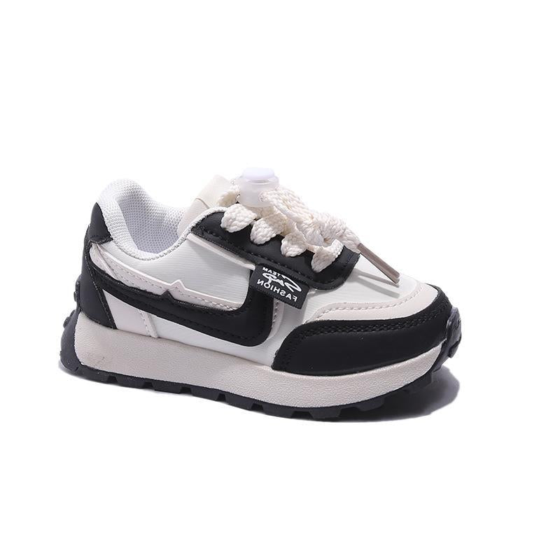 Forrest Gump-Inspired Baby Sports Shoes – Canvas Runners for Boys
