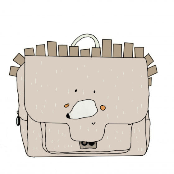2023 Cute Animal Canvas Schoolbag – Small Kindergarten Backpack for Boys & Girls