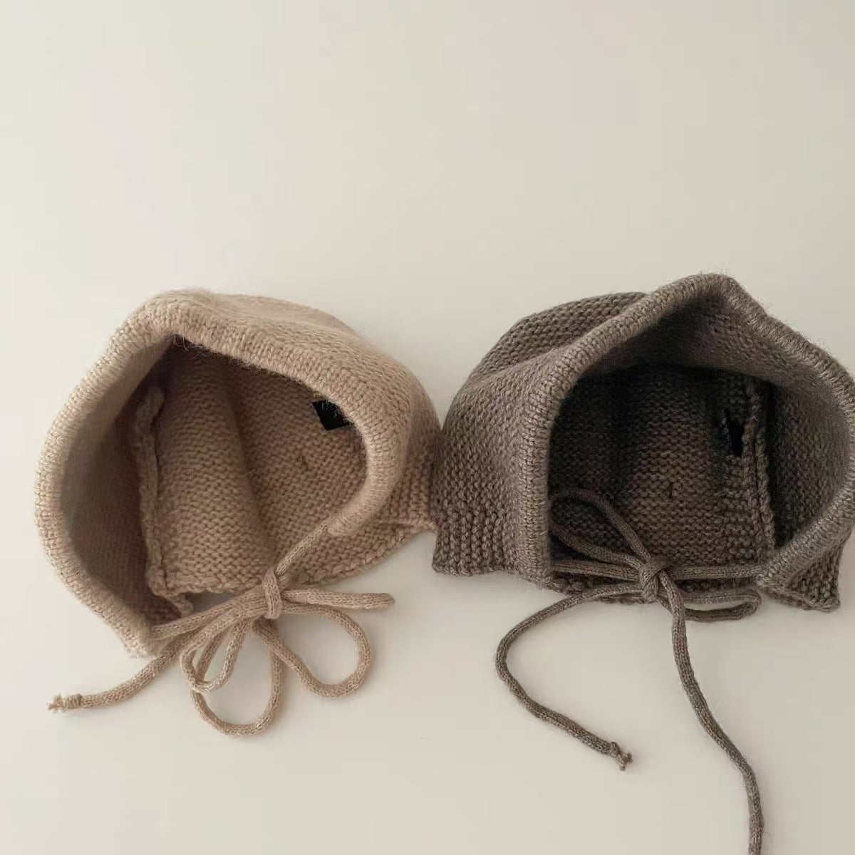 Knitted Patch Beanie – Korean Style Winter Hat