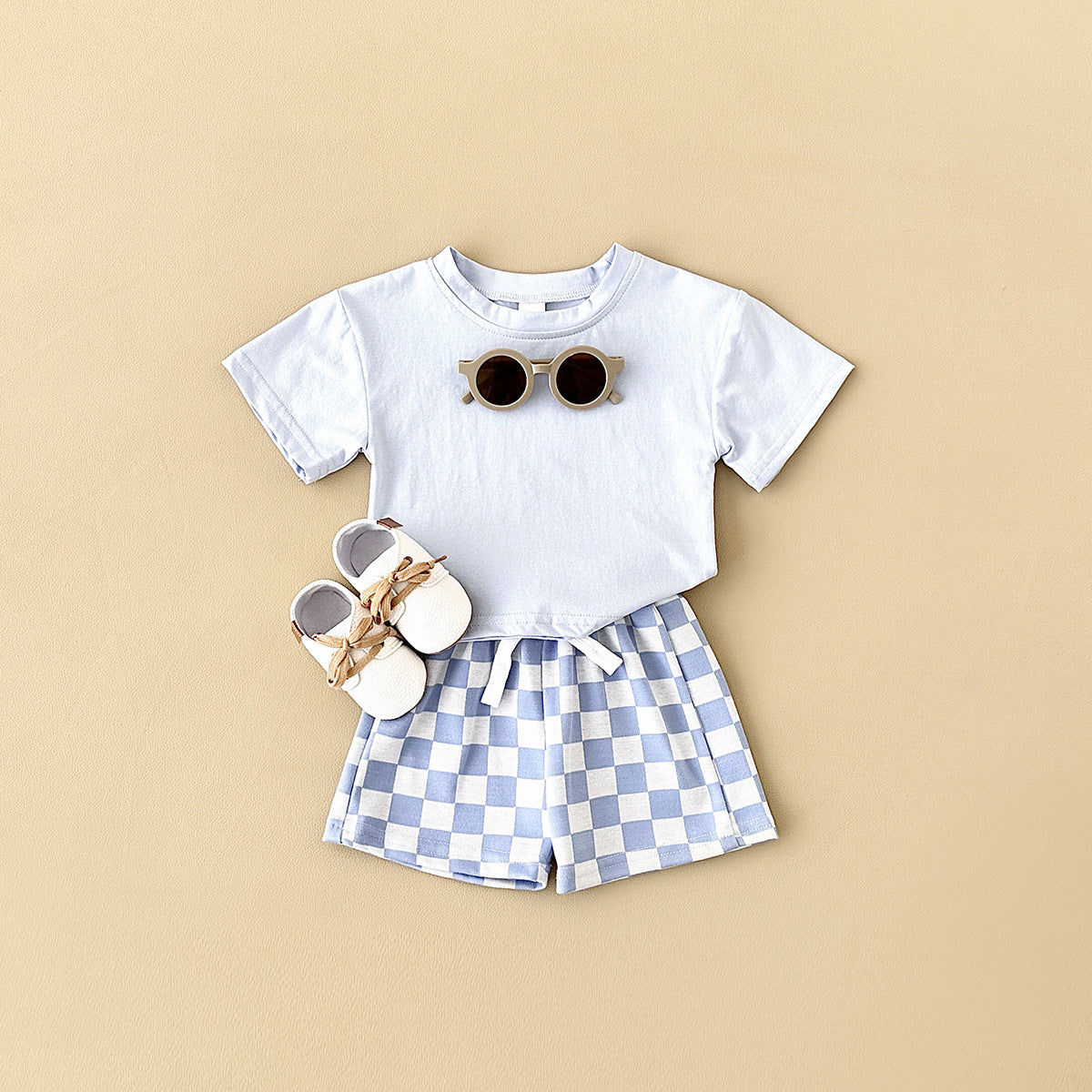 Summer Casual 2-Piece Set – Unisex Baby Outfit