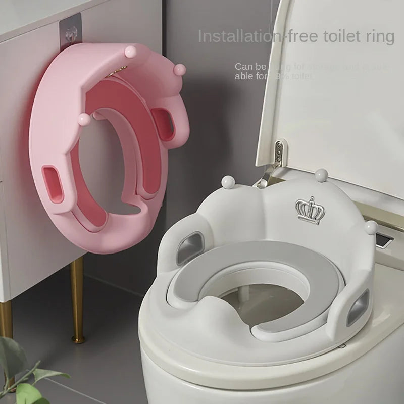 Children’s Toilet Training Seat – Soft Cushioned Potty Ring