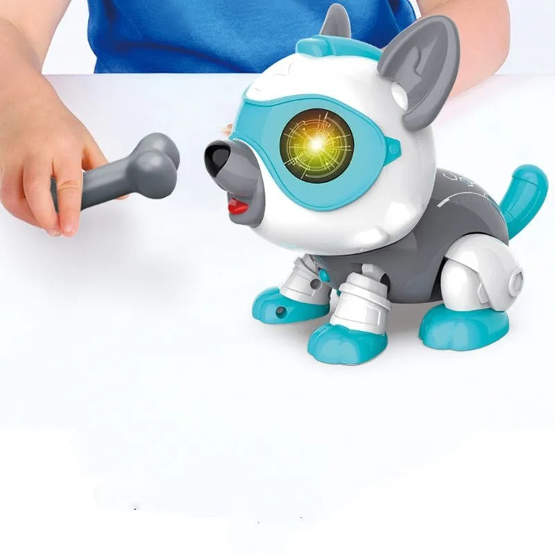 DIY Mechanical Dog – Voice & Touch Control Interactive Toy