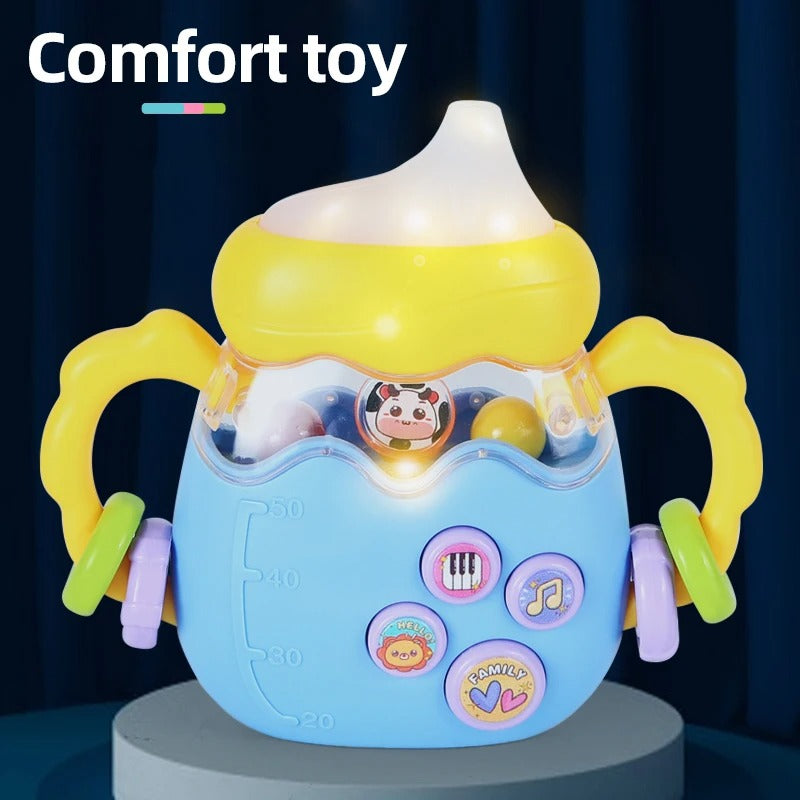Baby Bottle Toy – Educational Musical Rattle & Teether