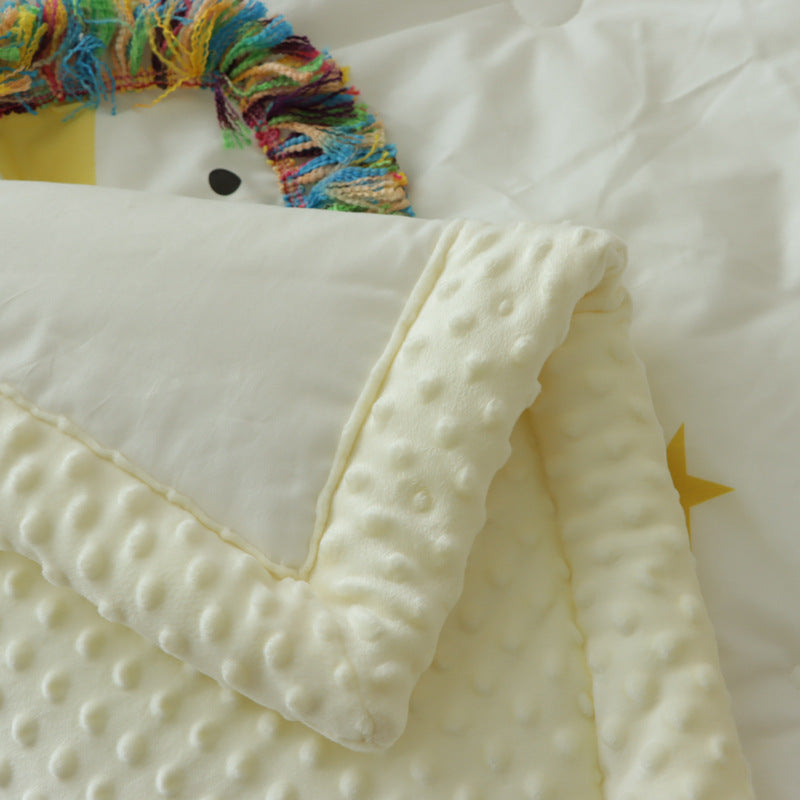 3D Lion Muslin Blanket – Multi-Purpose Baby Swaddle