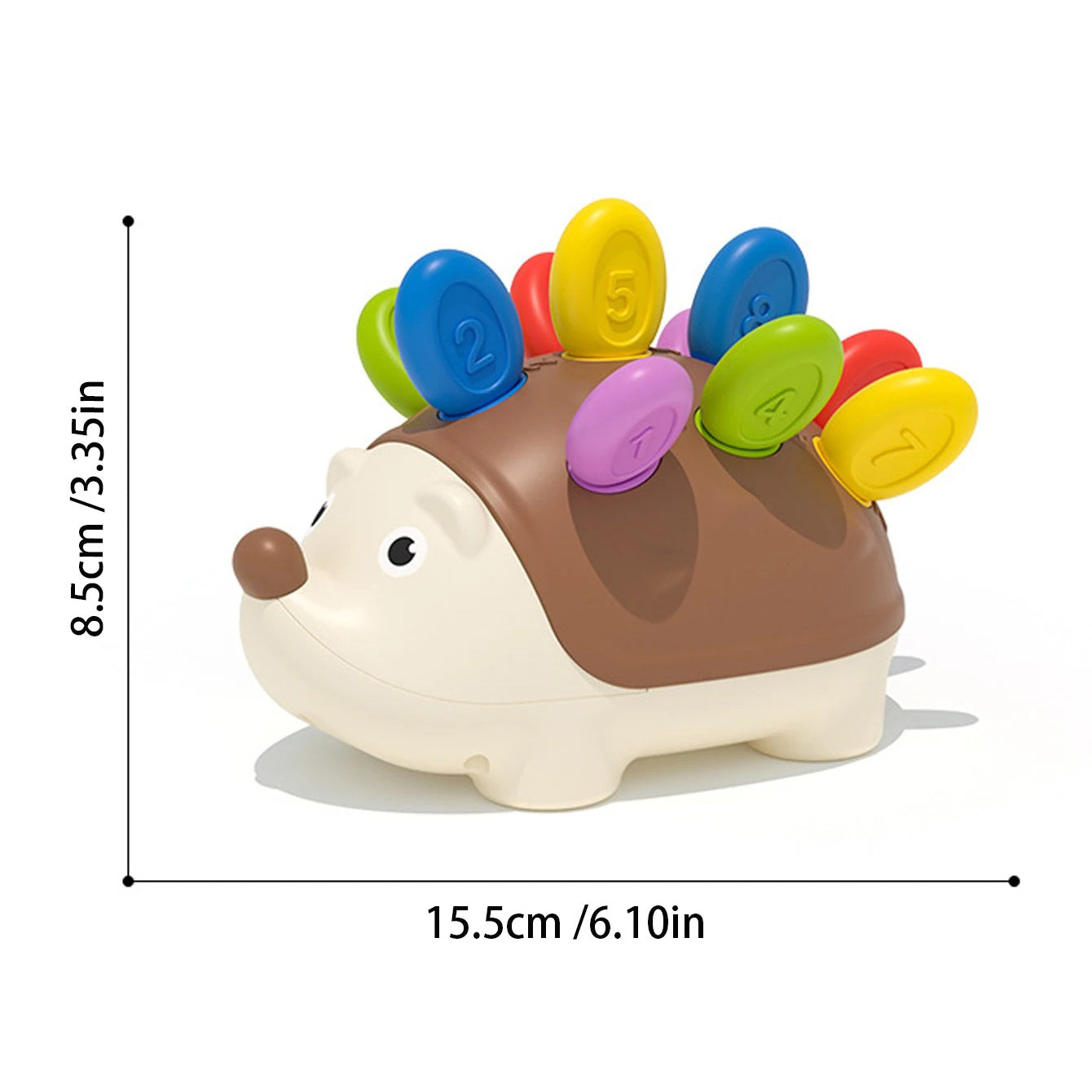 Montessori Hedgehog Toy – Fine Motor & Sensory Development for Babies