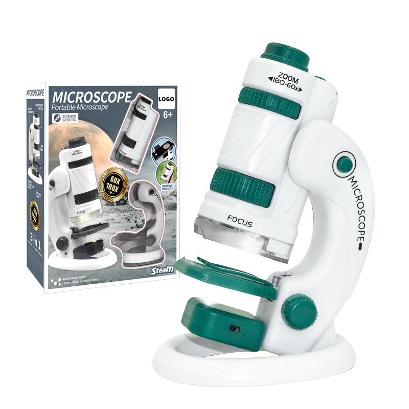 Children’s Handheld Microscope – Portable Science Set for Young Explorers
