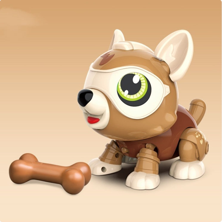 DIY Mechanical Dog – Voice & Touch Control Interactive Toy