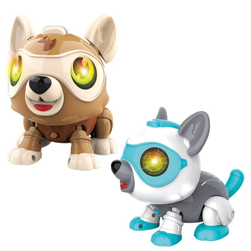 DIY Mechanical Dog – Voice & Touch Control Interactive Toy