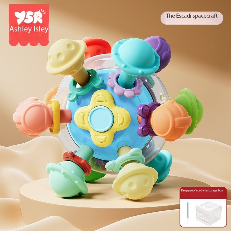 Manhattan Atomic Ball Baby Toy – Early Grip Training & Sensory Puzzle (0–12 Months)