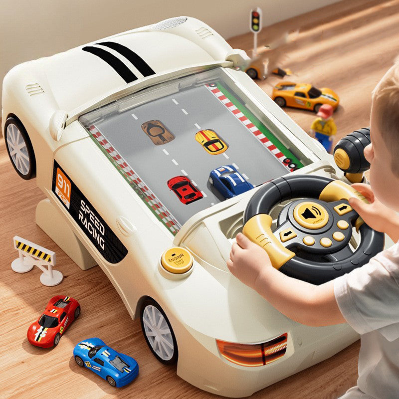 Racing Car Adventure Track – Early Learning Puzzle Toy for Kids