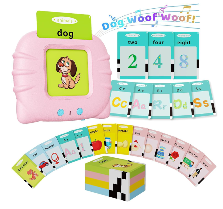 Cat Card Machine – English Flash Card Learning Device for Early Education
